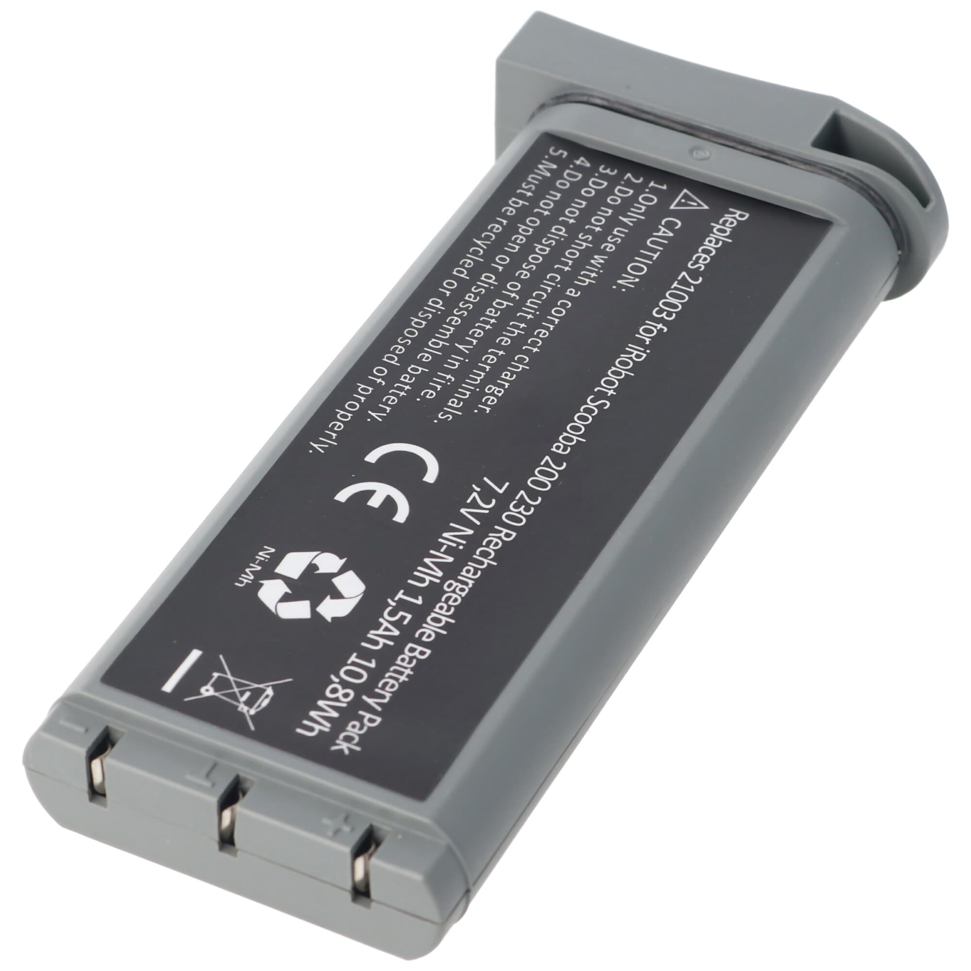 iRobot SCOOBA 200, Scooba 230 batterie rechargeable comme une réplique de AccuCell