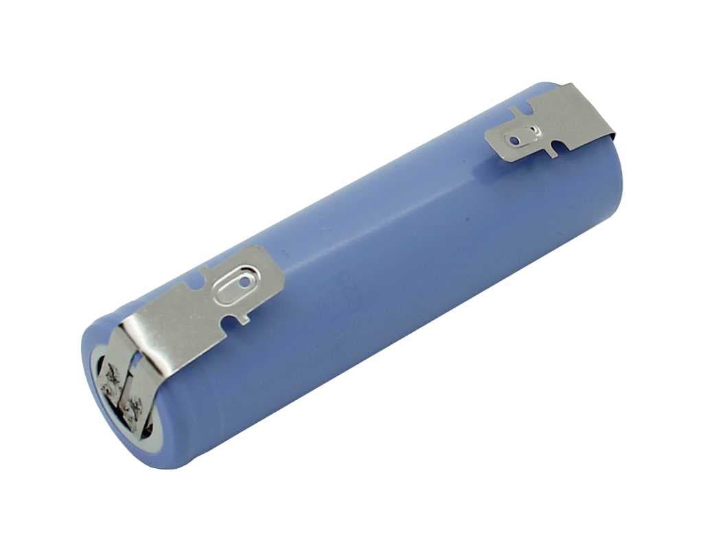 Appareil de nettoyage batterie LiIon 3.7V 2200mAh avec connexion Faston + 6.3mm -4.8mm